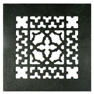  6 x 6 Cast Iron Victorian Style Floor Grate For Return 