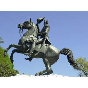 Equestrian Statue of Andrew Jackson, by Clark Mills, Lafayette Square 