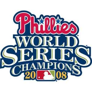  Philadelphia Phillies MLB Patch Logo 2008 World Series 