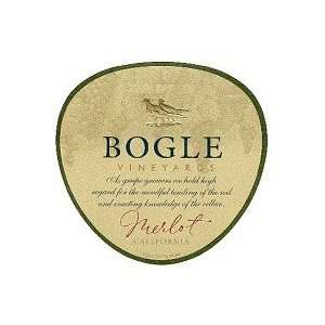  Bogle Vineyards Merlot Estate Bottled 2008 750ML Grocery 