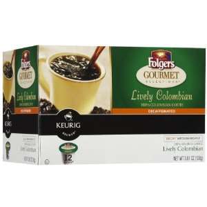 Folgers Gourmet Selections Keurig Brewed, Lively Columbian 