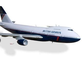 Boeing 747   200 British Airways Desktop Airplane Model  
