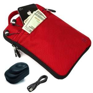  SumacLife Red Compact Premium Protective Nylon Sleeve 