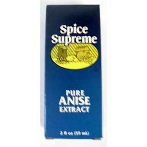  Spice Supreme   Anise Pure Extract Case Pack 48