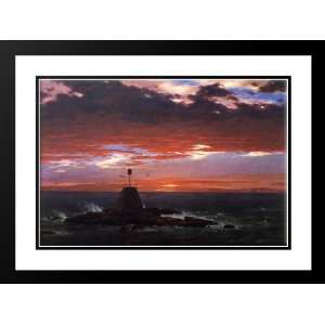  Church, Frederic Edwin 38x28 Framed and Double Matted 