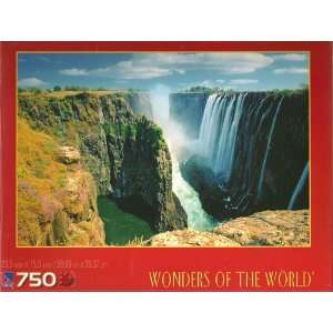 Victoria Falls, Zambia Wonders Of The World 750 Piece Jigsaw Puzzle