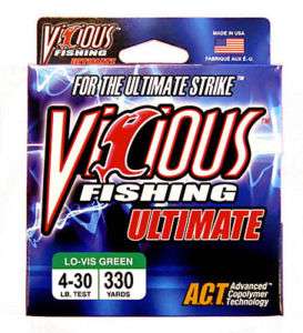 VICIOUS ULTIMATE FISHING LINE 330 YARDS 10 LB  