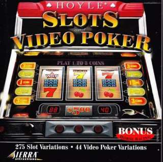   & Video Poker 1999 PC CD slot machines w/ Horse Racing gambling game