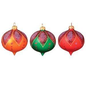  Handcrafted European Christmas Ornaments   6 Pack