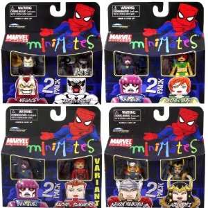  Marvel Minimates 33 Complete Set of 4 Toys & Games