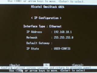 Alcatel OmniStack 6024 24 port managed switch  