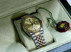 ROLEX DATEJUST YG/SS OYSTER PERPETUAL CHRONO CAL 3035  