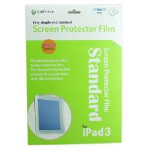 : Anti reflective Anti glare Screen Protector Film for iPad 3 / iPad 