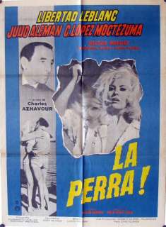   , original Mexican Movie Poster, Libertad Leblanc, Julio Aleman 1967