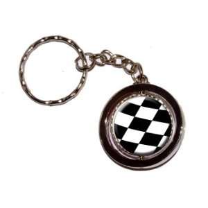    Checkered Flag   Racing NASCAR   New Keychain Ring: Automotive