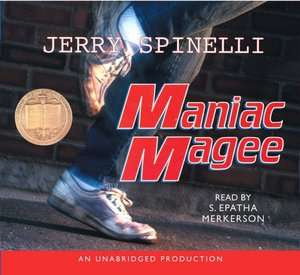   Maniac Magee by Jerry Spinelli, Listening Library 