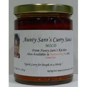 Aunty Saros Curry Sauce Mild  Grocery & Gourmet Food