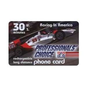  Collectible Phone Card 30m Professionals Choice Auto 