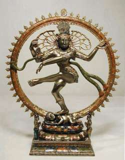   10.5 Dancing Shiva Statue Hindu God Indian Hinduism Art Figure  