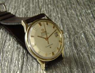   OMEGA AUTOMATIC CHRONOMETER CONSTELLATION WATCH DATE GOLD & STEEL 1962