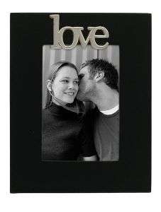 EXPRESSIONS COLLECTION BLACK LOVE 2X3 PICTURE FRAME  