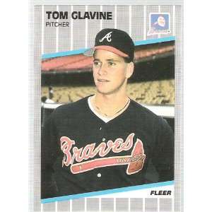  1989 Fleer #591 Tom Glavine [Misc.]
