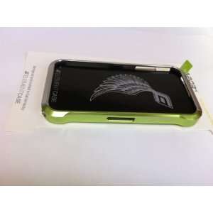  Aluminum Metal Bumper Case for Apple Iphone4 Neongreen Gold Cover 