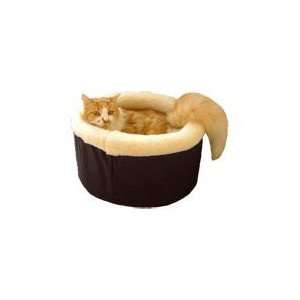   PET 025MAJ C BK M Medium Pet Bed Cat Cuddler   Black: Kitchen & Dining
