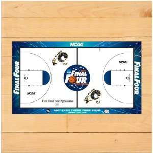  VCU Rams 2011 Mens Final Four 6x6 Game Used Court Piece 