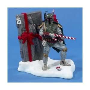   Boba Fett with Carbonite Han Solo Collectible Table Top Figure Home