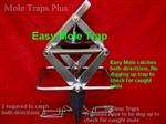   New Easy Mole Eliminator Traps Easy Set Design Pest Control Lawn Care