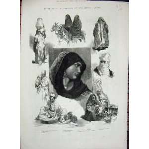  1882 Egypt Fellah Copt Arab Women Dervishes Koran Chief 