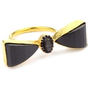  Azaara Hot Rocks Bow Tie Ring, Size 6: Jewelry
