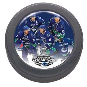 Vancouver Canucks 2011 NHL Stanley Cup Champions Player Hockey Puck 