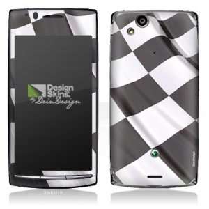   Skins for Sony Ericsson Arc   Race Flag Design Folie Electronics