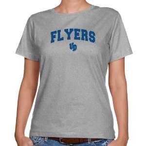   Flyers Ladies Ash Logo Arch Classic Fit T shirt : Sports & Outdoors