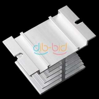 New Aluminum Heat Sink For Solid State Relay SSR Small Type Heat 