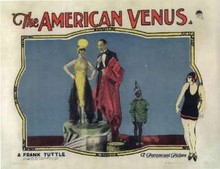 AMERICAN VENUS,1926 LOUISE BROOKS,MISS AMERICA CONTEST  