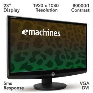  eMachines E233H 23 Refurbished LCD Monitor Electronics
