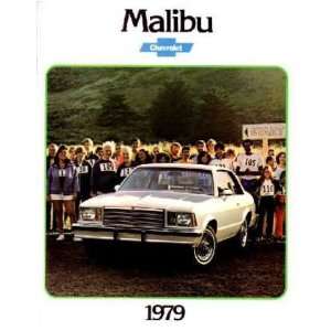   1979 CHEVROLET MALIBU Sales Brochure Literature Book: Everything Else