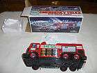 HESS 2005 FIRE ENGINE WITH RESCUE VEHICLE IN ORIG BOX. USED ON DISPLAY 