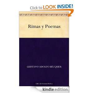 Rimas y Poemas (Spanish Edition) Gustavo Adolfo Bécquer  