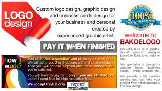 Professional Custom Logo & Graphic Rare Design Fast Service Pay it 