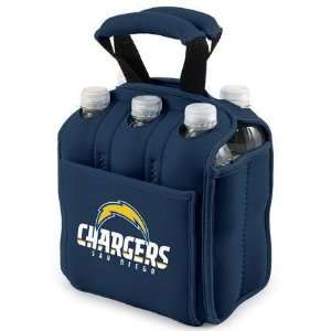  Six Pack Tote   San Diego Chargers