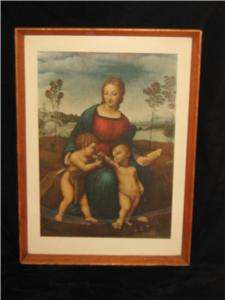Madonna del Cardellino Framed Rinascimento Print Hoesch  