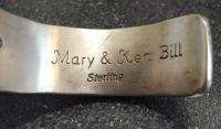 Native American Navajo Mary & Ken Bill LRG Sterling Silver Cuff 