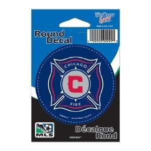  MLS Chicago Fire Auto Decal: Sports & Outdoors