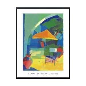   Framed Print   Archway   Artist Claire Harrigan  Poster Size 31 X 23