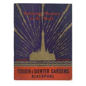  Blackpool Tower and Winter Gardens Souvenir Programme 