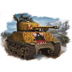  HOBBY BOSS   1/48 US M4A2E8 Tank Korean War (Plastic 